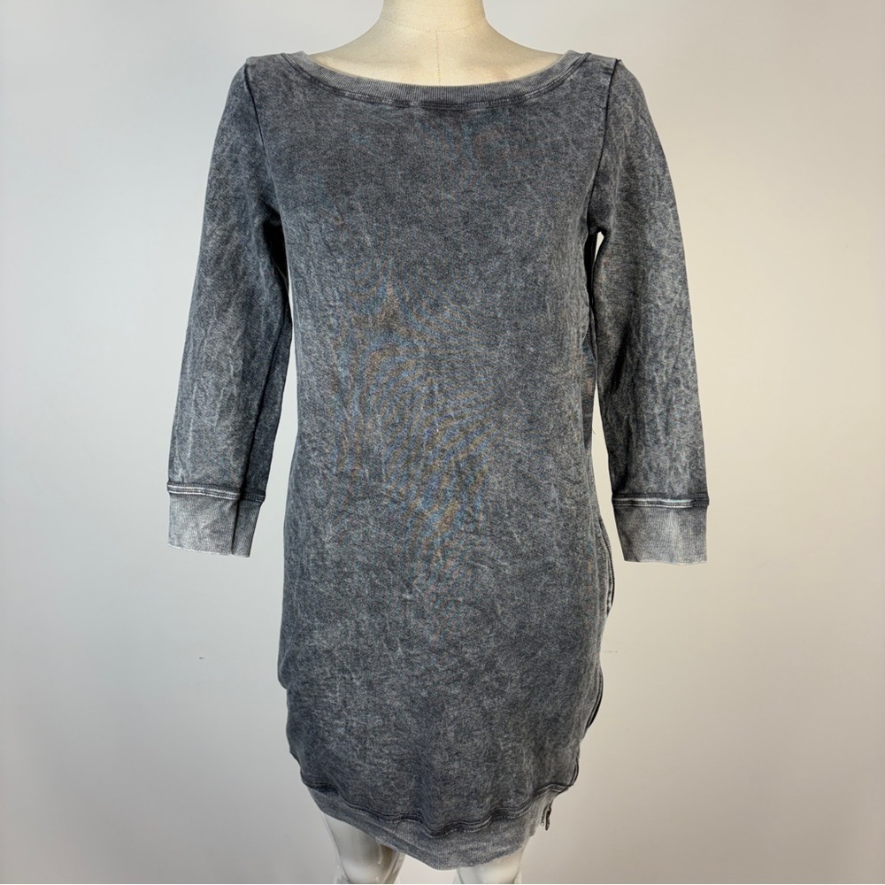 ❤️ RACHEL Rachel Roy Charcoal Long Sleeve Dress S